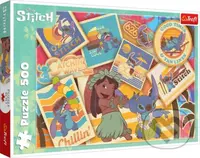 Puzzle Lilo & Stitch: Razítka - puzzle z kategorie Disney