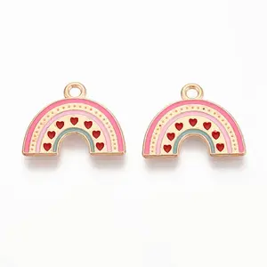 Alloy Enamel Pendants