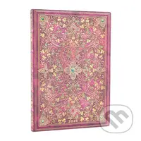 Paperblanks - týždenný diár Diamond Jubilee 2026 (flexi, midi, horizontálny, elastické zatváranie)