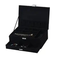 Velvet & Wood Jewelry Boxes