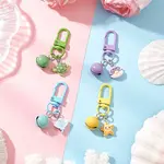 4Pcs 4 Colors Ocean Resin Pendant Decoration