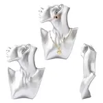 High End Resin Side Body Model Portrait Jewelry Stand