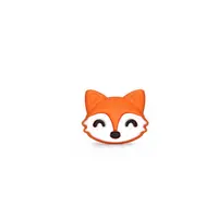 Cartoon Fox Silicone Beads