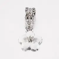 Tibetan Style Alloy Enamel European Dangle Charms