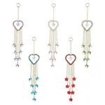 Natural Gemstone Heart Pendant Decorations