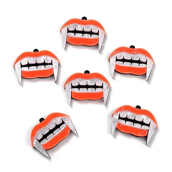 Western Style Fluorescent Acrylic Pendants