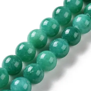 Natural Mashan Jade Round Beads Strands