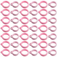 60Pcs 2 Style Silicone Pendant