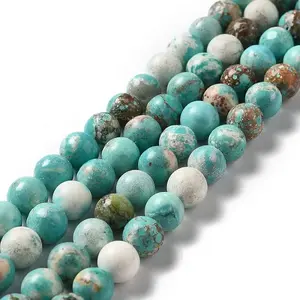 Natural Howlite Beads Strands