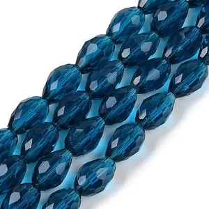 Transparent Glass Beads Strands