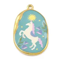 Printed 304 Stainless Steel Pendants