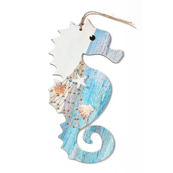 Natural Wood Pendant Decorations