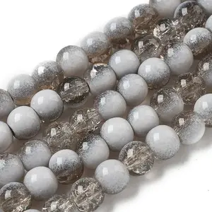 Crackle Glass Beads