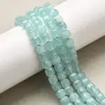Natural White Jade Beads Strands