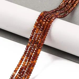 Natural Garnet Beads Strands
