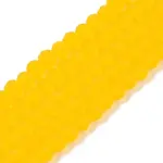 Transparent Glass Beads Strands