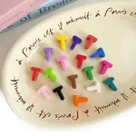 Opaque Acrylic European Beads