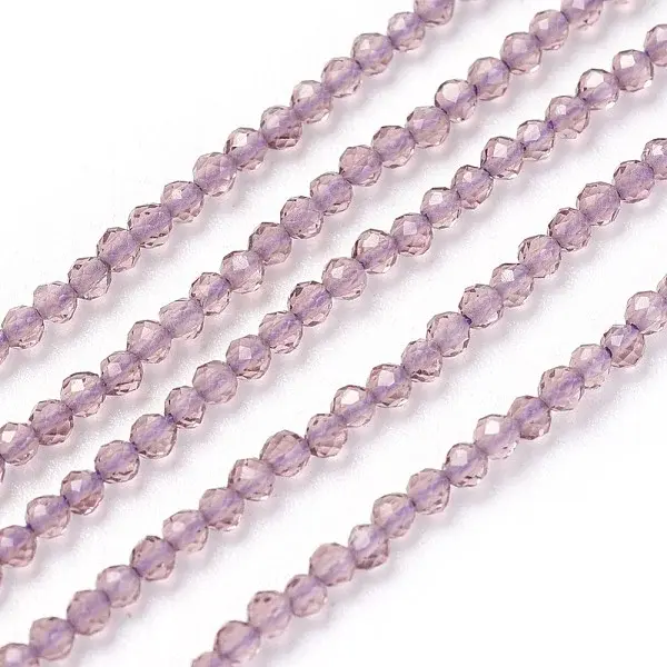 Transparent Glass Beads Strands