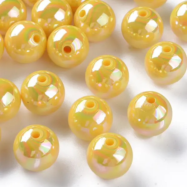 Opaque Acrylic Beads
