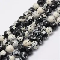 Natural Ocean White Jade Beads Strands