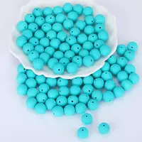 Round Silicone Focal Beads