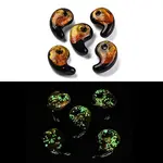 Luminous Handmade Silver Foil Lampwork Beads