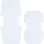 2 Sets 2 Style Non-woven Fabrics Felt Pad & Resin Net