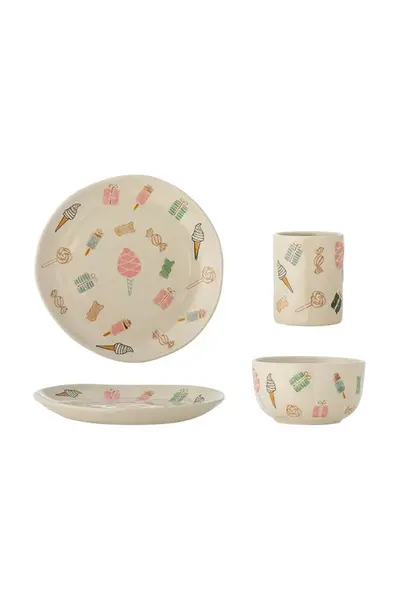 Sada nádobí pro děti Bloomingville Nature 210 ml / 335 ml 3-pack