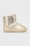 Dětské zimní boty Mayoral zlatá barva, 46575
