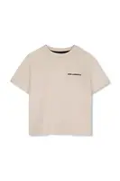 Dětské bavlněné tričko Karl Lagerfeld