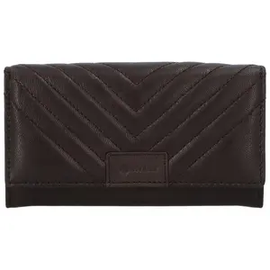 Dámská kožená peněženka hnědá - Diviley Carlina