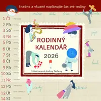Rodinný kalendář 2026 - Andrea Tachezy, Pavla Köpplová
