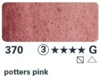 Akvarelová barva Horadam 1/2 – 370 potters pink
