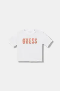 Dětské bavlněné tričko Guess