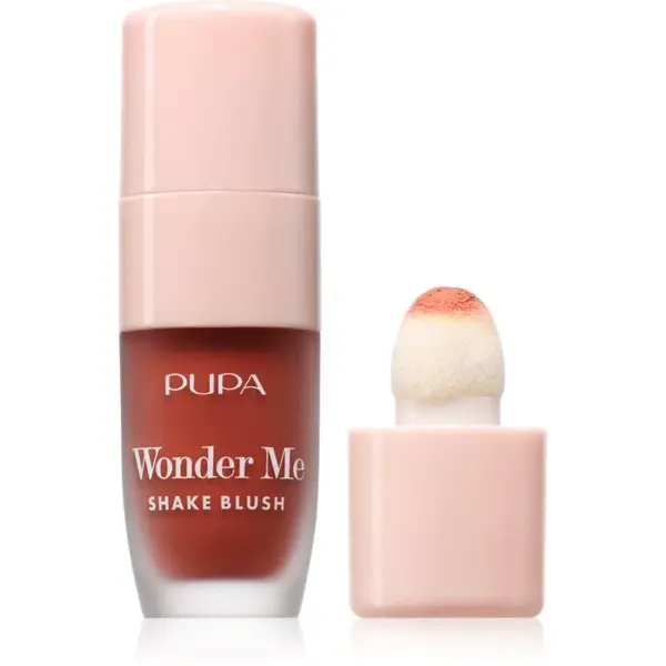 PUPA Milano Wonder Me Shake Blush krémová tvářenka pro rozjasnění pleti odstín 005 5.5 ml