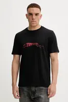 Bavlněné tričko HUGO Didug