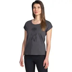 KILPI ROANE Dámské triko, tmavě šedá, velikost