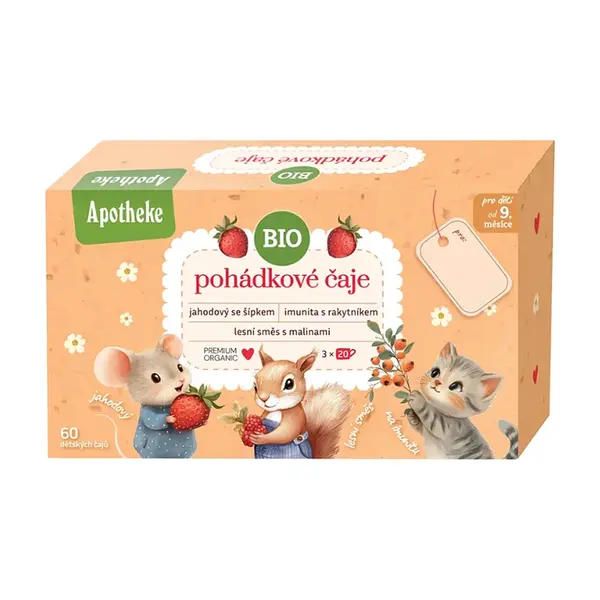 APOTHEKE Kolekce čaje pohádkové BIO 60 sáčků