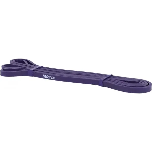 Fitforce LATEX LOOP EXPANDER 10 KG Odporová posilovací guma, fialová, velikost