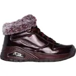 Skechers UNO RUGGED - FIESTY WINTER Dámská zimní obuv, vínová, velikost