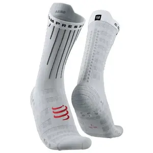 Compressport AERO SOCKS Cyklistické ponožky, šedá, velikost