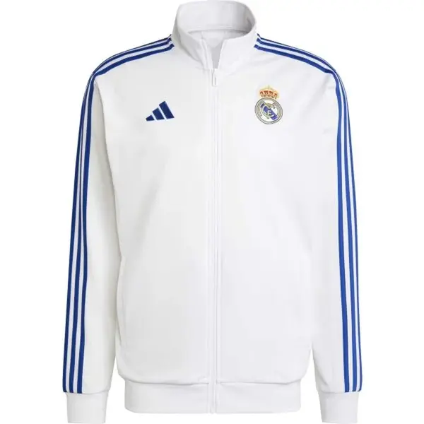 adidas REAL MADRID DNA TT Pánská mikina, bílá, velikost XXL