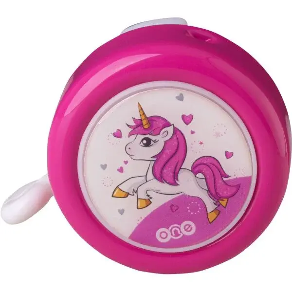 One ZOO Zvonek na kolo, růžová, velikost