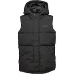 Lewro THORLEY Dětská prošívaná vesta, černá, velikost 116-122