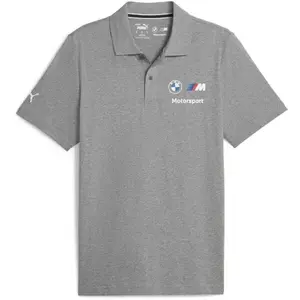 Puma BMW MOTORSPORT ESSENTIALS TEE Pánské polo triko, šedá, velikost