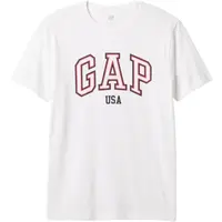 GAP USA Pánské tričko, bílá, velikost