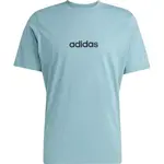 adidas LINEAR SJ TEE Pánské triko, tyrkysová, velikost