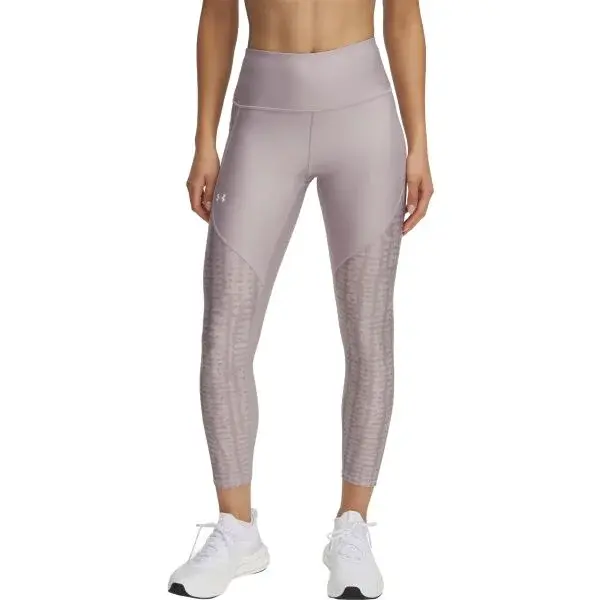 Under Armour TECH PRINT PANEL ANKLE Dámské legíny, šedá, velikost L