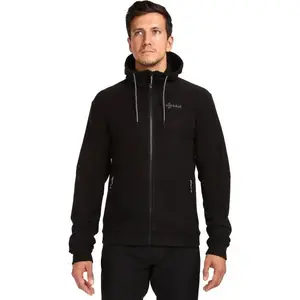 KILPI SIAT Pánská mikina, černá, velikost