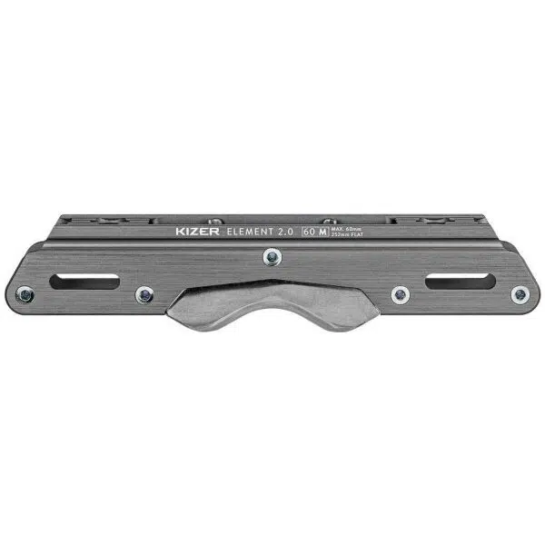 Powerslide KIZER ELEMENT II 60 TI Rám na brusle, šedá, velikost